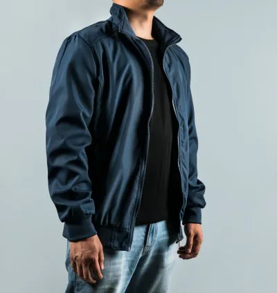 Men outerwear navy color