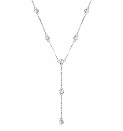 Moissanite necklace