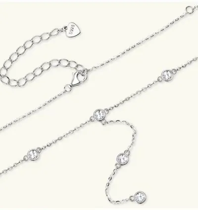 Moissanite necklace